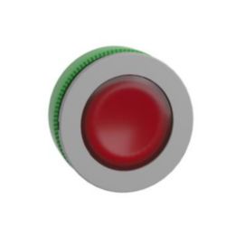 VERZONKEN DRUKKNOP KOP ROOD VOOR LABEL