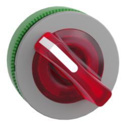 VERZONKEN KOP VERLICHTE KEUZESCHAKELAAR