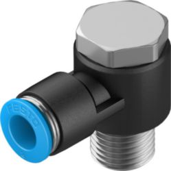 QSLV-1/4-8 push-in L-fitting