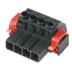 PCB plug-in connector (wire connection), 7.62 mm, Number of poles: 4,