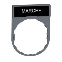 ETIKETHOUDER+ETIKET MARCHE