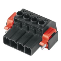 PCB plug-in connector (wire connection), 7.62 mm, Number of poles: 4,