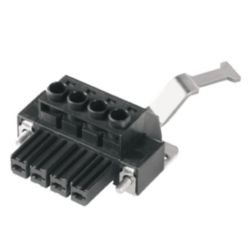 PCB plug-in connector (wire connection), 7.62 mm, Number of poles: 4,