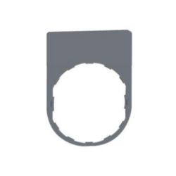 ETIKET 30X40 1REGEL - LABEL(ZWART/ROOD)