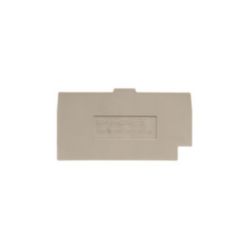 Partition plate (terminal), End and intermediate plate, 57.5 mm x 54.7