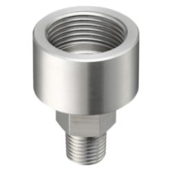 Pressure sensor adapter, NPT taper thread, male, 8A 1/4, SUS304