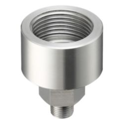 Pressure sensor adapter, NPT taper thread, male, 6A 1/8, SUS304