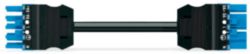 geconfectioneerde verbindingskabel B2ca male female blauw