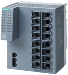 SCALANCE XC116, Unmanaged IE switch, 16x 10/100 Mbit/s RJ45 ports, LED