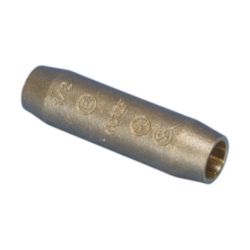 Compression Coupler for Cu-Bonded Ground Rod, Pointed, Silicon Bronze