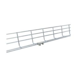 Cable Tray with Flange Clip, 14-20 mm Flange