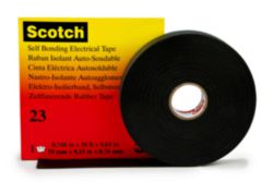 Scotch® 23 Ethyleen-Propyleen-Rubber-Band, zelffuserend, Zwart, 19 mm