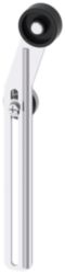 Twist lever, bent, adjustable length for position switch 3SE51, 22 mm