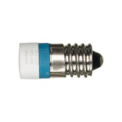 MERTEN LED LAMP E10 AC/DC 230V BLAUW