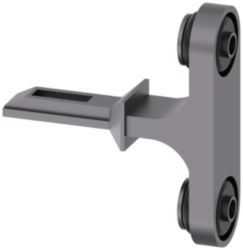 Stainless steel actuator IP69 (K) vertical fixing for safety position switch