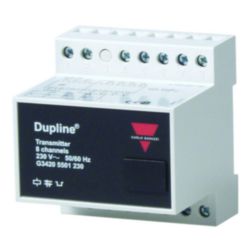 CG DUPLINE INGANG. 8X CONTACT INGANG DIN-RAIL 115VAC