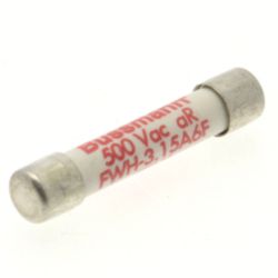 Zekering, hoge snelheid, 3.15 A, AC 500 V, 6 x 32 mm, aR, UL