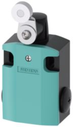Position switch, metal encl. 56 mm wide, 1 NO/2 NC