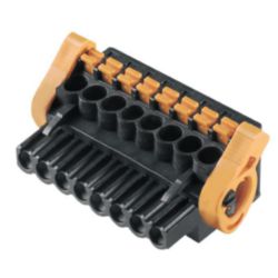 PCB plug-in connector (wire connection), 5.08 mm, Number of poles: 2,
