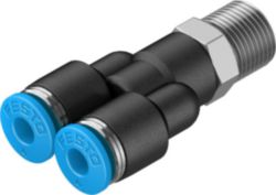 QSY-1/8-4 push-in Y-fitting