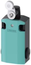 Position switch, metal housing XL, 56 mm wide, with twist lever 27mm, high-grade steel roller
