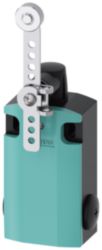 Position switch, metal housing XL, 56 mm wide, with twist lever 27mm, high-grade steel roller