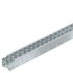 Cable tray MKSM perforated, quick connector 85x100x3050, St, FS