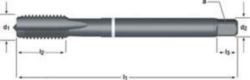 M Machine Tap Straight Flute, White Shark