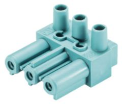 GST18I3S BINNENWERK FEMALE 3-POLIG TURQUOISE