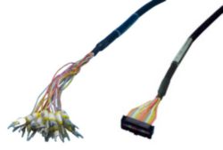 1.0m; 16 Point Terminal I/O-Terminal Unit Connection Cable with Y Terminal