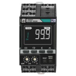 Insulation Resistance Monitoring Device for 3-phase & servo motors, pumps and heaters, 100 to 240 VAC, transistor control output, Push-in Plus, LCD display, RS-485/Modbus/RTU