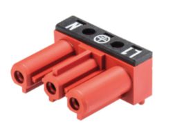 GST18I3L PCB FEMALE 3-POLIG TOMATENROOD