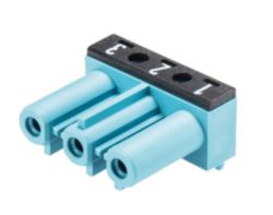 GST18I3L PCB FEMALE 3-POLIG PASTELBLAUW