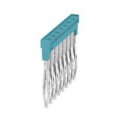 Cross-connector (terminal), Plugged, Number of poles: 8, Pitch in mm: