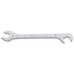 STEEKSLEUTEL MICROMECHANICA, BEK 15° EN 75° GEBOGEN 7 MM