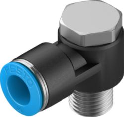 QSLV-1/4-10 push-in L-fitting