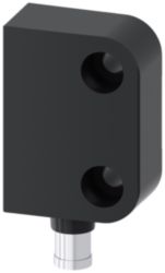 Magnetically operated switch contact block, rectangular small 26 x 36 mm, for door hinge left