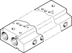 VABM-C7-12W-G18-5 manifold rail