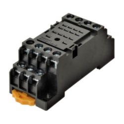 Socket, DIN rail/surface mounting, 14-pin, screw terminals (standard)