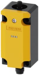 Basic switch without actuator head, metal enclosure, M12 plug, EN50041, ASIsafe