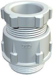Cable gland PG9, PS, Light grey, 7035