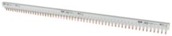 Kamrail Z-BB, Pen, 25mm2, 100A, 2-fase voor 2TE, L=1000mm, UL-cert.