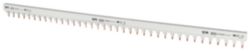Kamrail Z-BB, Pen, 18mm2, 80A, 1-fase voor 1TE en hulpcontact, L=1000m