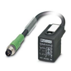 SAC-2P-M8MS/6,0-PUR/BI-1L-Z180