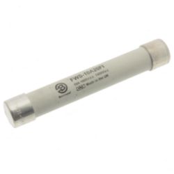 Fuse-link, high speed, 10 A, AC 1400 V, DC 1000 V, 50 kA, 20 x 127 mm, gS, IEC, BS, with indicator